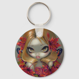 "Red Maple Fairy" Keychain