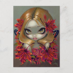 "Red Maple Fairy" Postcard