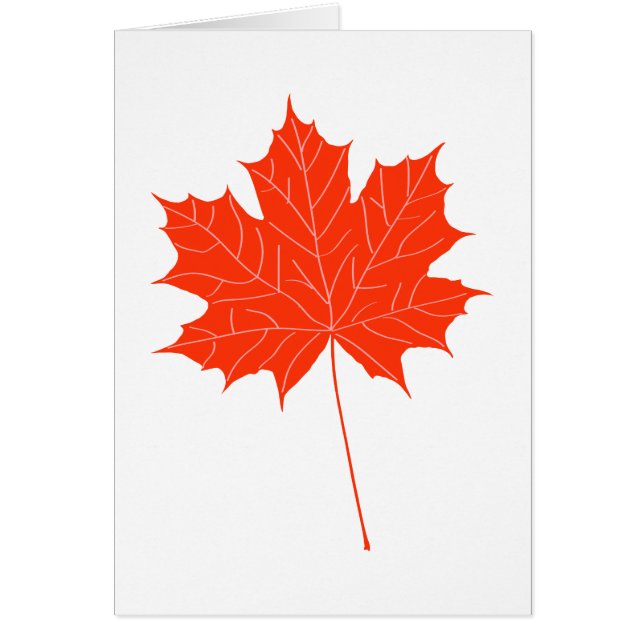 Red maple leaf (Front)