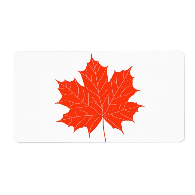 Red maple leaf (Front)