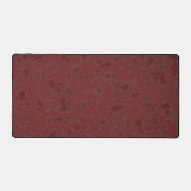 Red marble desk mat (Front)