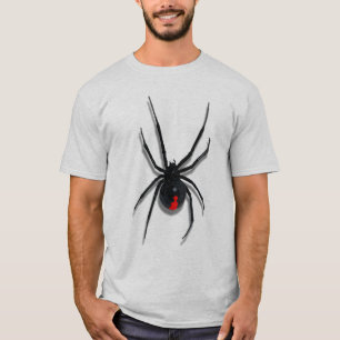Red-Marked Spider Attack Design T-Shirt