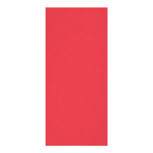 Red Matte 4″×9″ Custom Rack Cards – Customisable