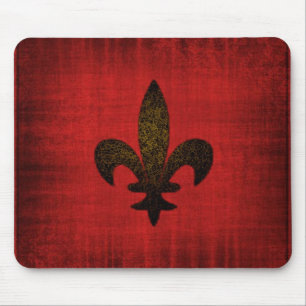 Red Mediaeval Mouse Pad