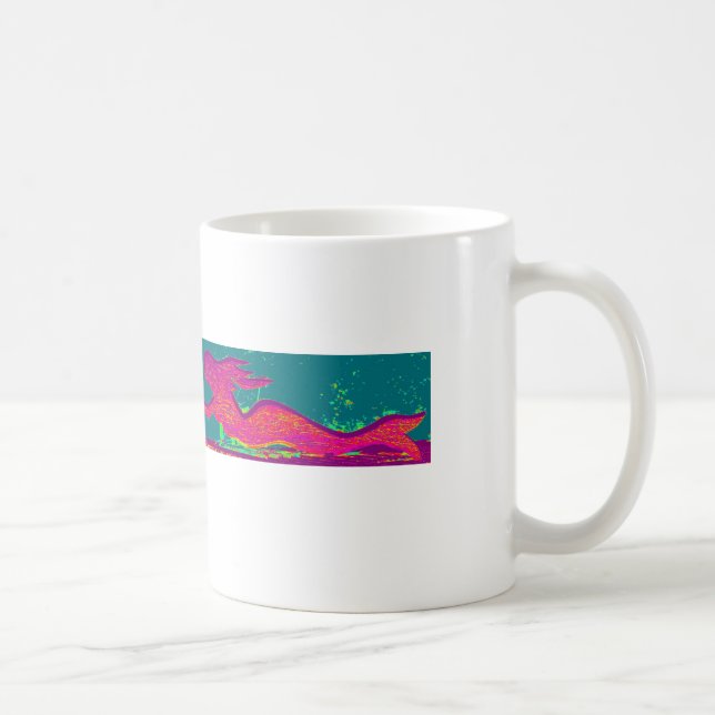red mermaid mug (Right)