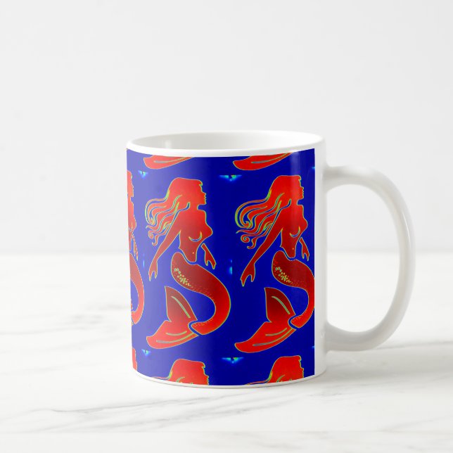 red mermaids mug (Right)