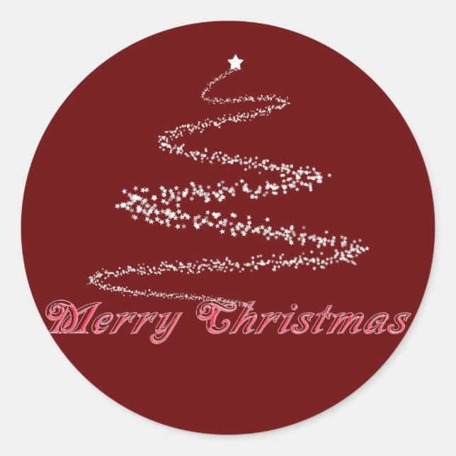 Red Merry Christmas Seal (Front)