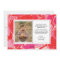 Red Merry Marble Horizontal Holiday Photo Card