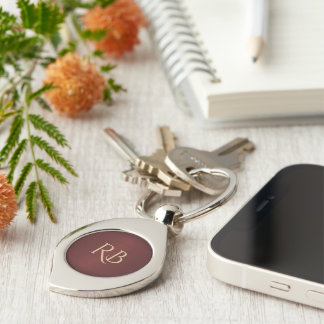 Red Metallic  Keychain