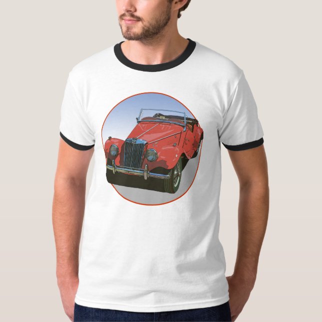 Red MG TF T-Shirt (Front)