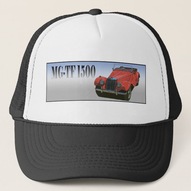 Red MG TF Trucker Hat (Front)