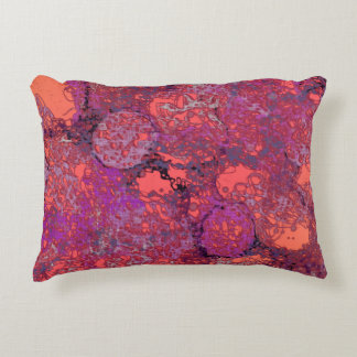 Red mix decorative cushion