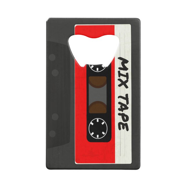 Red Mix Tape - 80s And 90s Retro Inspired Gift (Front)