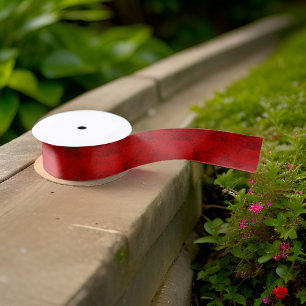 Red Modern Festive Satin Ribbon