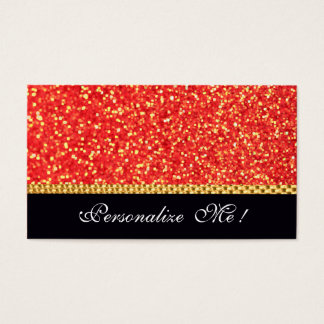 Red Modern Glitter Cute Girly / House-of-Grosch