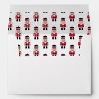 Red Modern Nutcracker Christmas