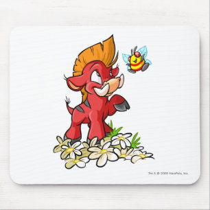 Red Moehog and Buzz Mouse Pad