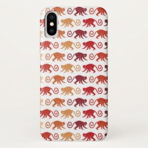 Red Monkeys Pattern Case-Mate iPhone Case