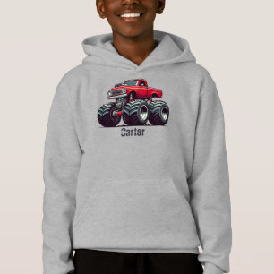 Red monster truck