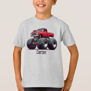Red monster truck  T-Shirt
