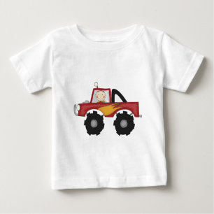 Red Monster Truck Tshirts and Gifts
