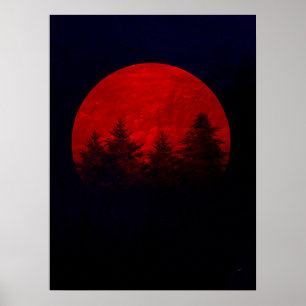 Red Moon Poster