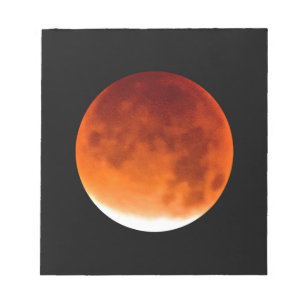 Red Moon Risiing Notepad