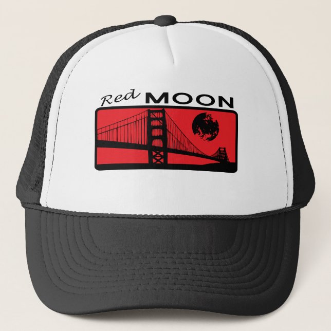 Red Moon Trucker Hat (Front)