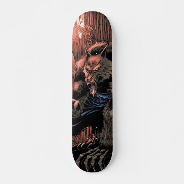 Red Moon Werewolf skateboard (Front)