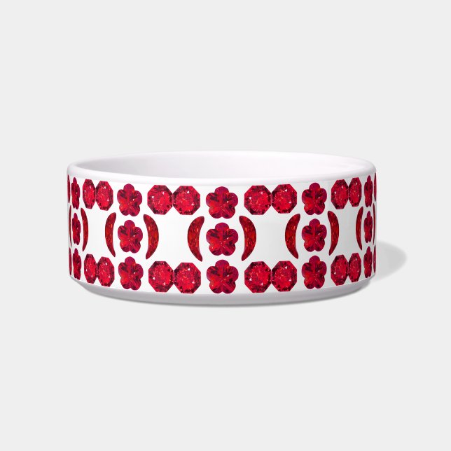 Red Motif Bowl (Front)