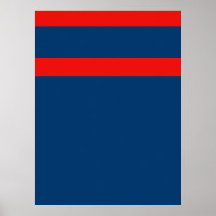 red navy red poster
