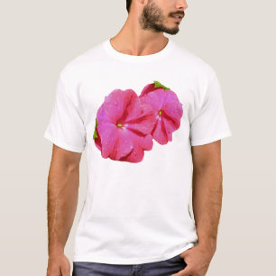 Red New Guinea Impatiens Coordinating Items T-Shirt