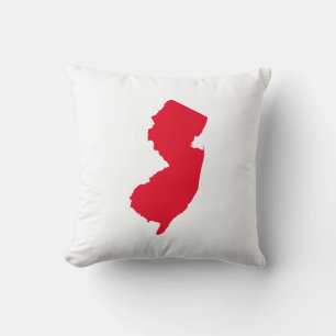 Red New Jersey Cushion