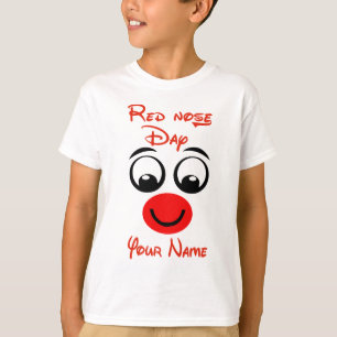 Red Nose Day Personalized T Shirt Comic Refief 