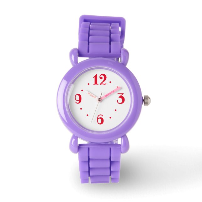 red numbers watch (Front)