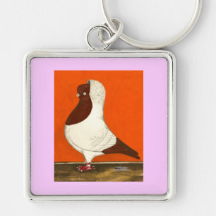 Red Nun Pigeon Key Ring