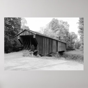 Red Oak Creek Bridge Poster