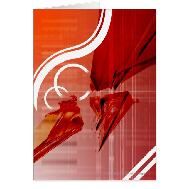 Red objects with white lines (Front)