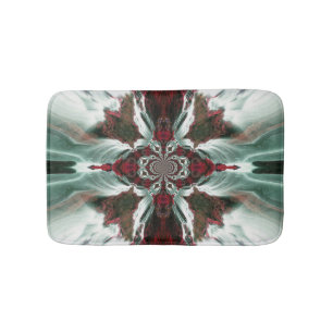 Red Ocean Breeze Bath Mat