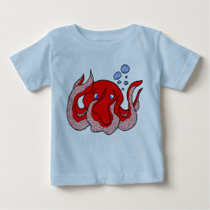 Red Octopus T-Shirt