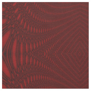 Red Octopus Tentacles Patterned Craft Fabric