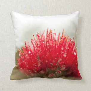 Red Ohia Lehua Pillow