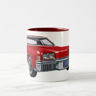 Red Oldsmobile Toronado Two-Tone Coffee Mug