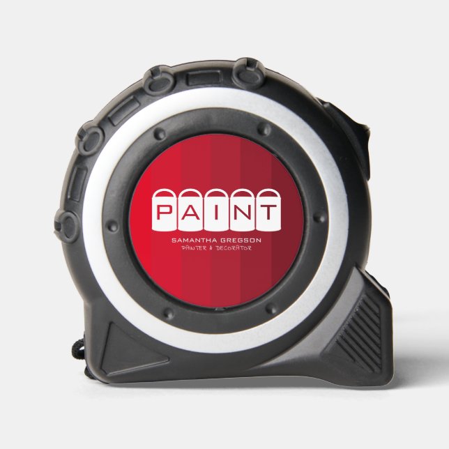 Red Ombre, Paint Buckets, Painter & Decorator 1 (Front)