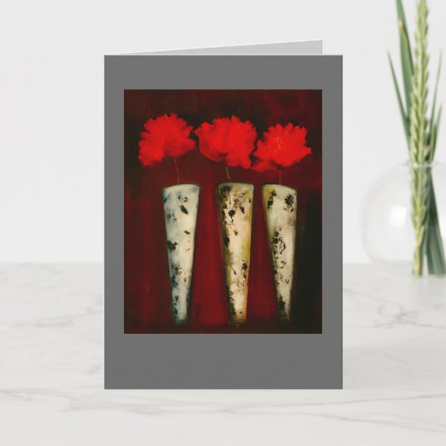 red on red card (Front)