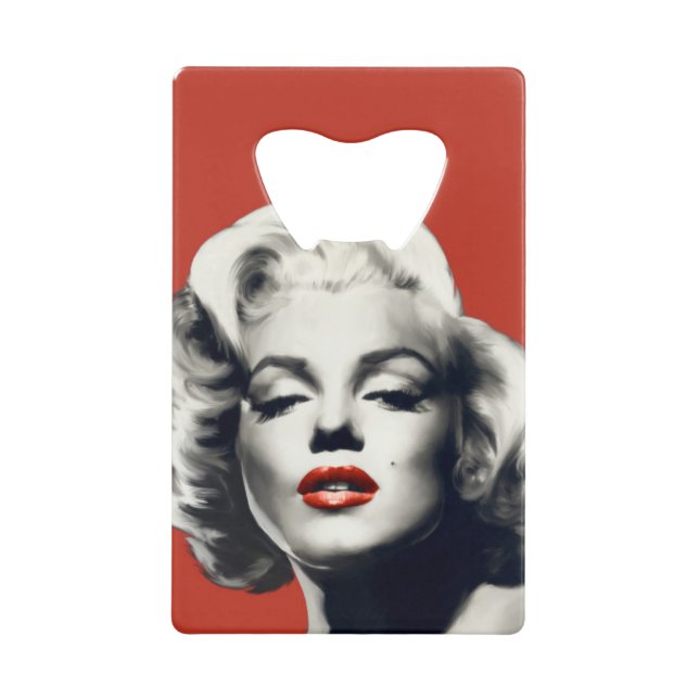 Red on Red Lips Marilyn (Front)