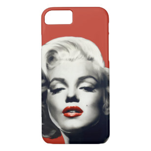 Red on Red Lips Marilyn Case-Mate iPhone Case