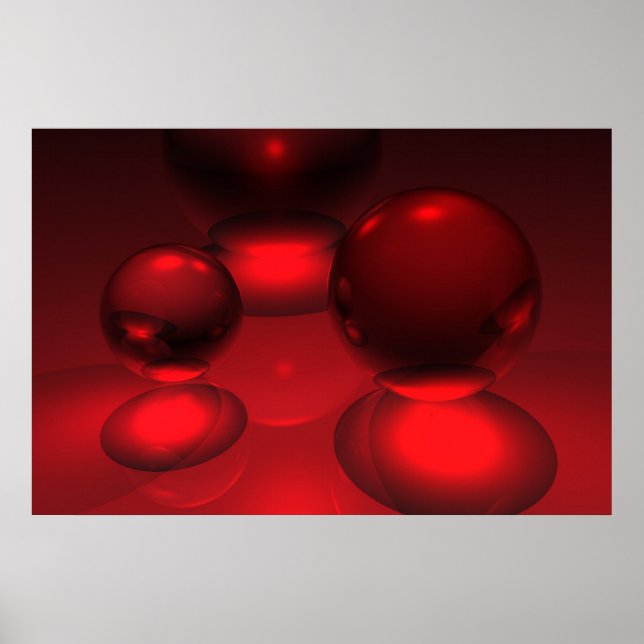 Red on Red with Red Poster (Front)