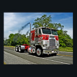 Red on Silver COE Poster<br><div class="desc">Red on Silver COE Poster</div>