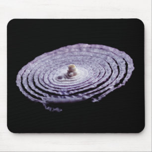 Red Onion Portrait Mouse Pad